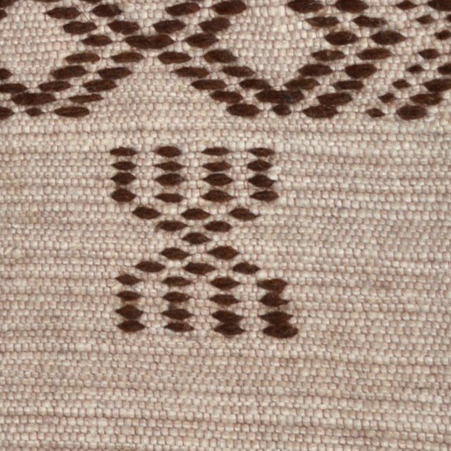 Couverture Berbère en laine, 176 cm x 276 cm, tissée par les femmes, Tunisie avant 1950-photo-5