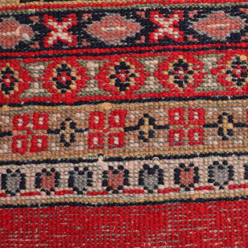 Important Sarough Mir, 288 Cm X 392 Cm, Hand-knotted Wool In Iran Around 1980, In Perfect Condition-photo-6