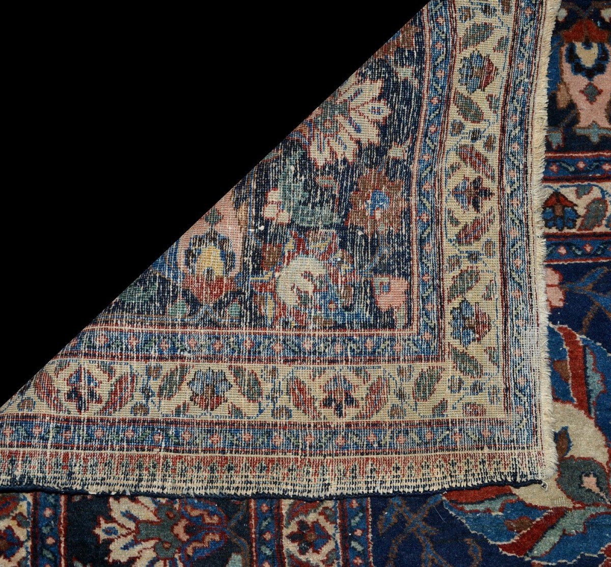 Important Old Tabriz, 290 Cm X 373 Cm, Hand-knotted Wool In Persia, Early 20th Century, 1900-1920-photo-7