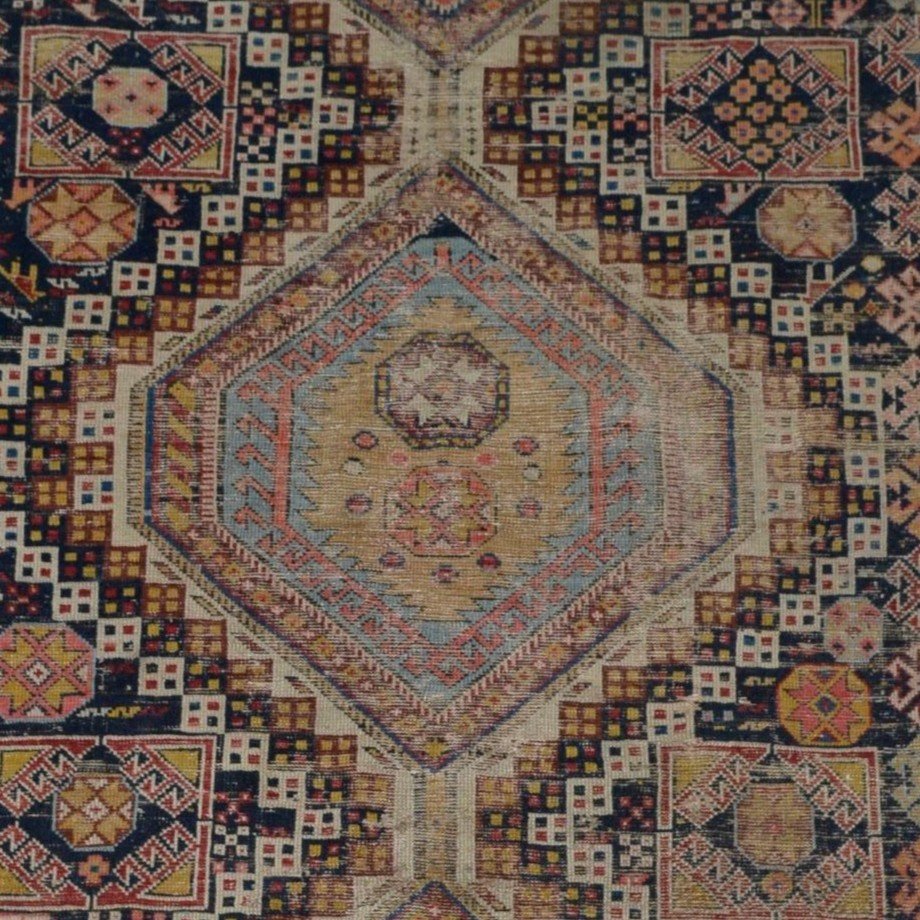 Karadagh Gallery Rug, Persia, Kadjar, 135 X 288 Cm, Hand-knotted Wool Late 18th Century, Early 19th Century-photo-3