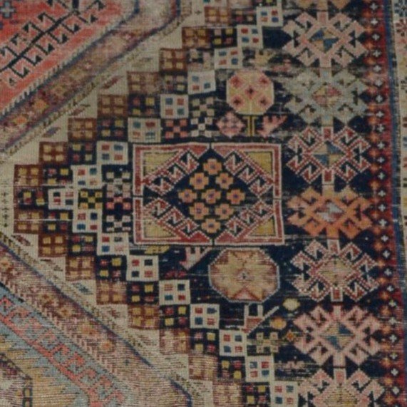 Karadagh Gallery Rug, Persia, Kadjar, 135 X 288 Cm, Hand-knotted Wool Late 18th Century, Early 19th Century-photo-4