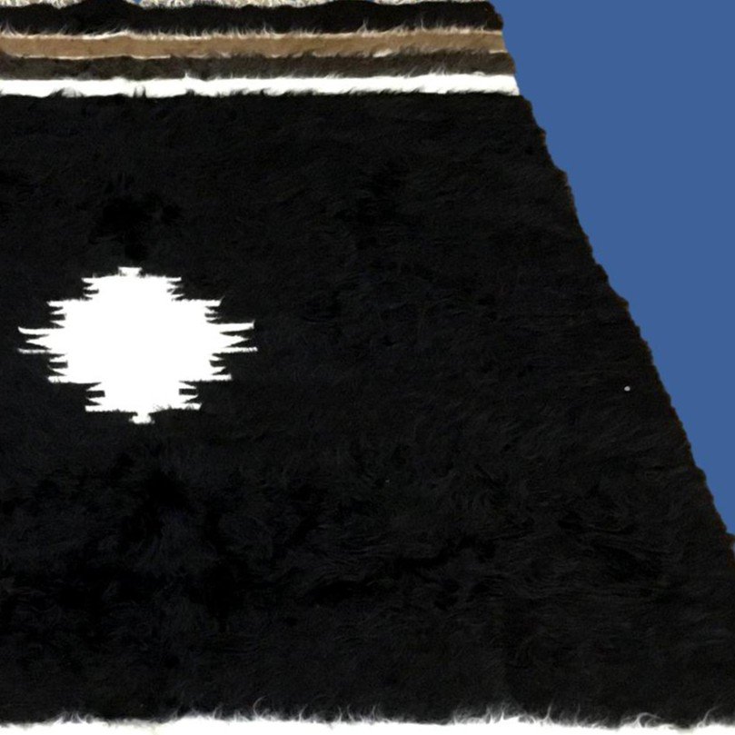 Anatolian Rug, 135 X 202 Cm, Goat And Camel Mohair Hand-knotted In Turkey Before 1950-photo-3