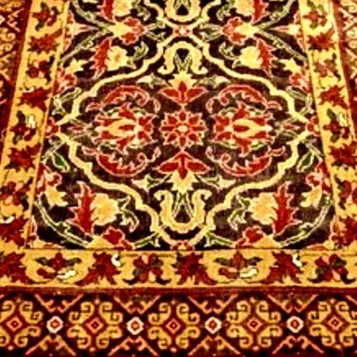 Old Malayer Rug, 103 X 192 Cm, Hand Knotted Wool In Iran, Persia, Circa 1900-1920, Good Condition-photo-5