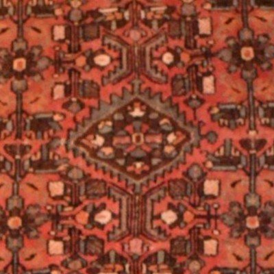 Old Hamadan Rug, 160 Cm X 204 Cm, Hand-knotted Wool Blend, Iran, Circa 1930-1950-photo-6
