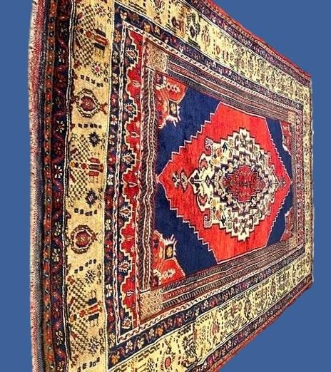 Kutaya Rug, 150 X 225 Cm, Hand-knotted Wool On Wool, Anatolia, Turkey, Circa 1970, Perfect-photo-2