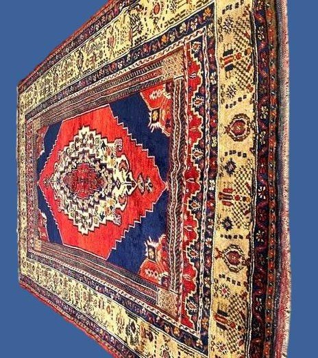 Kutaya Rug, 150 X 225 Cm, Hand-knotted Wool On Wool, Anatolia, Turkey, Circa 1970, Perfect-photo-4