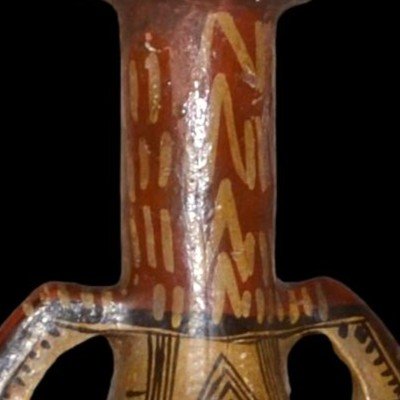 Pair Of Large Berber Footed Jars, Aït Daoula Tribe, Great Kabylia, End Of The 19th Century-photo-5