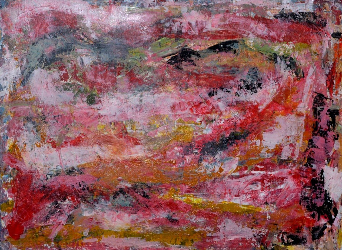 Erwin Steinbach (1964-) Mixed Media, 41 X 33 Cm, Acrylic, Oil, Ink On Canvas-photo-7