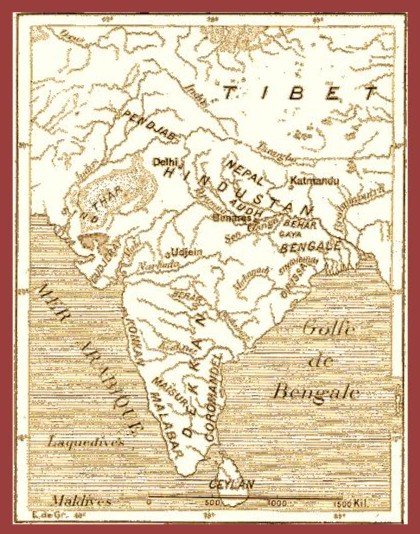 Tapis Cachemire en soie, 122 x 197 cm, noué main vers 1970, Srinagar, Cachemire, Inde du Nord-photo-8