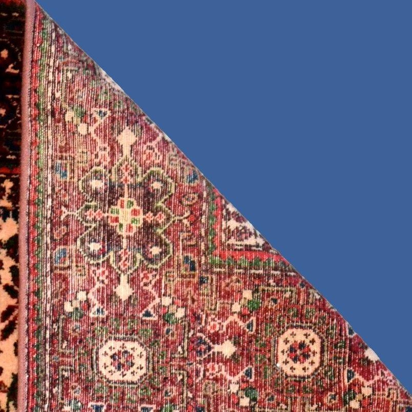 Sarough Rug, 130 Cm X 194 Cm, Hand-knotted Kork Wool In Iran, Mid-20th Century In Very Good Condition-photo-7