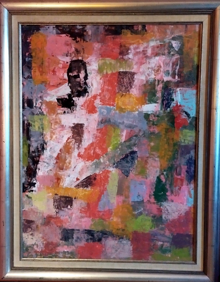 Erwin, Steinbach (1964), "summer Winter, January 2018" Acrylic On Framed Wood Panel-photo-3