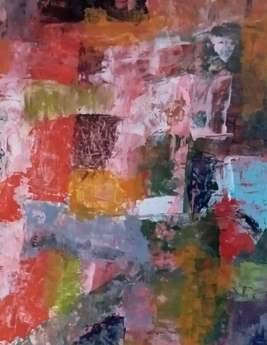 Erwin, Steinbach (1964), "summer Winter, January 2018" Acrylic On Framed Wood Panel-photo-2