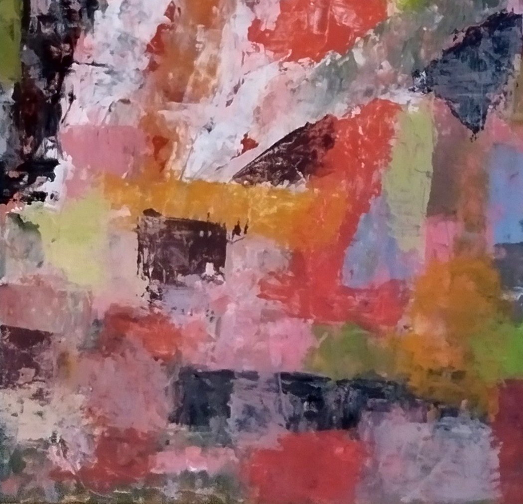 Erwin, Steinbach (1964), "summer Winter, January 2018" Acrylic On Framed Wood Panel-photo-3