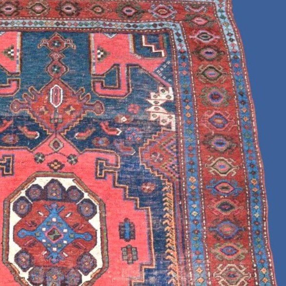 Tapis Kazak Lambalo, 125 x 194 cm, laine nouée main, Caucase, 1970-photo-1