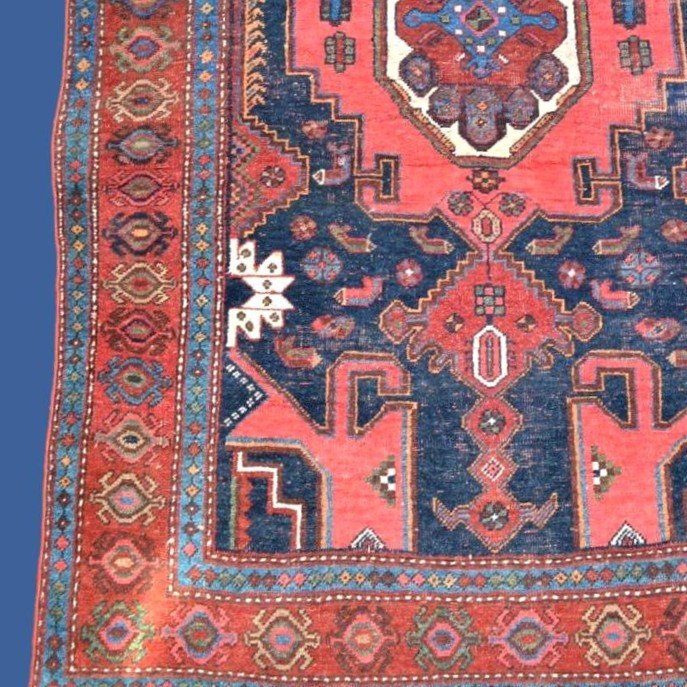 Tapis Kazak Lambalo, 125 x 194 cm, laine nouée main, Caucase, 1970-photo-3