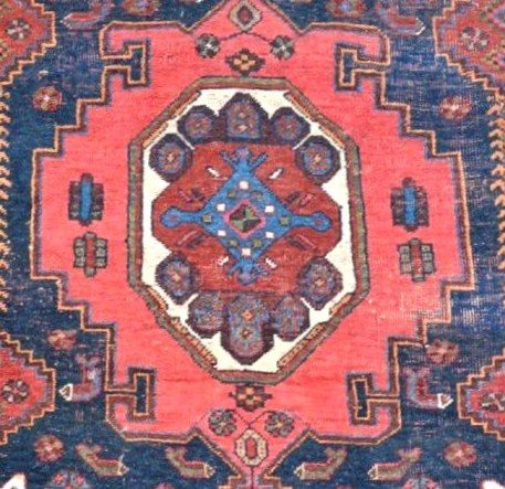 Tapis Kazak Lambalo, 125 x 194 cm, laine nouée main, Caucase, 1970-photo-5
