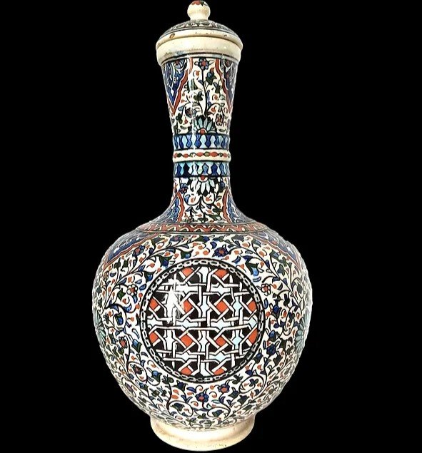 Water Pot Called "su Kabi" In Tinned Copper, From Turkey, Early 20th Century-photo-8
