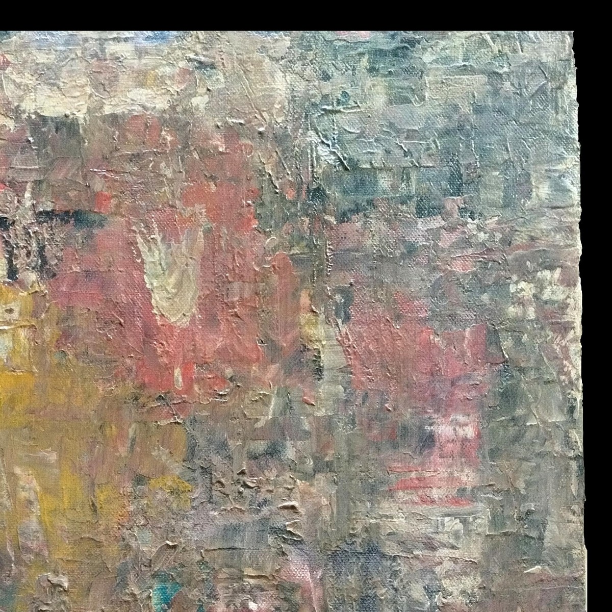 Erwin Steinbach "Un matin de printemps, tôt"  46 x 38, Acrylique & huile sur toile, Mars 2025-photo-4
