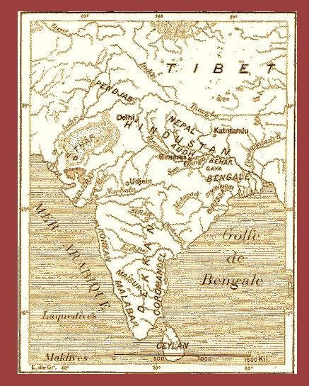 Bassin en laiton, Inde du sud, cinq scènes de divinités hindoues, frises , très belle patine or-photo-8