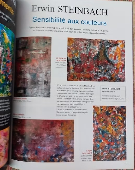 Erwin STEINBACH (1964) "Racinaire" 100 x 100 cm, 2023, technique mixte-photo-6
