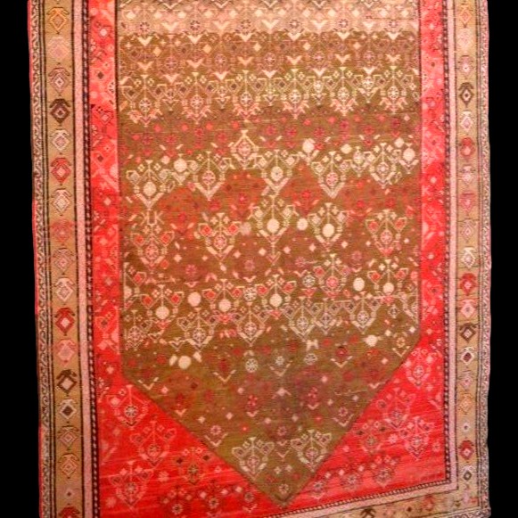 Kazak Gallery, 141 X 347 Cm, Dated 1932, Hand-knotted Wool On Wool, Signed, Caucasus-photo-6