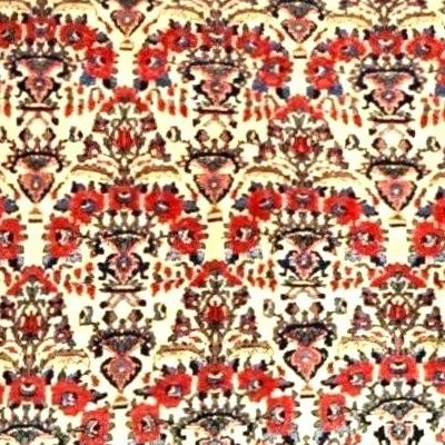 Tapis Abadeh , 162 x 220 cm, laine nouée main en Iran, première partie du XXème siècle-photo-3
