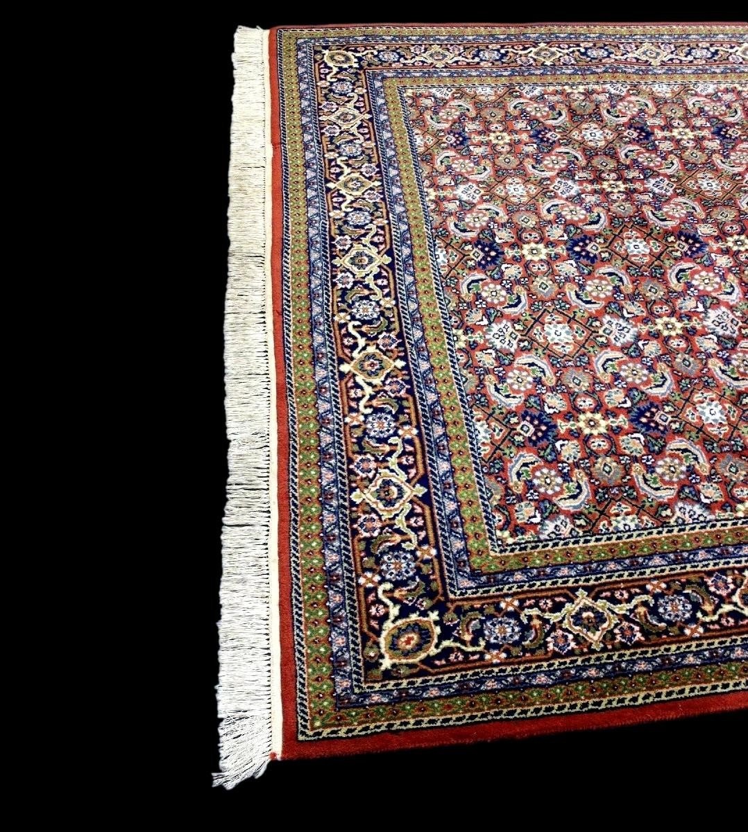 Tabriz Rug, 195 X 258 Cm, Khoy Type, Hand-knotted In Wool Circa 1980, In Very Good Condition-photo-3
