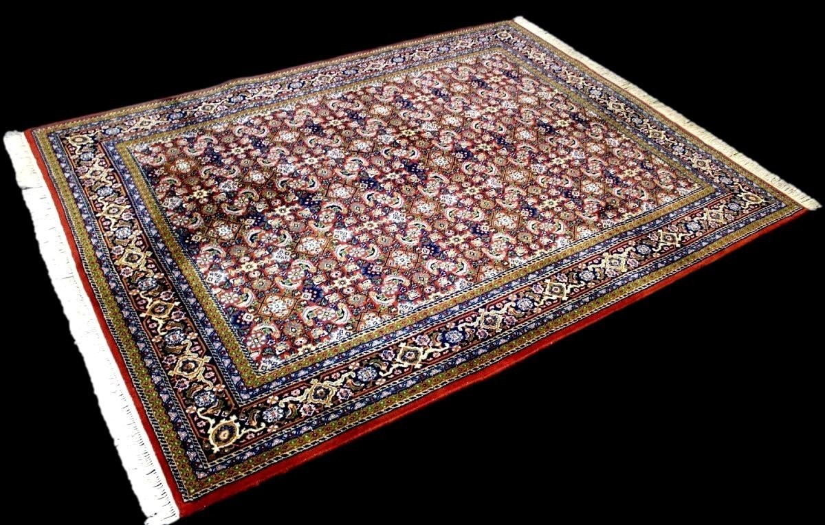 Tabriz Rug, 195 X 258 Cm, Khoy Type, Hand-knotted In Wool Circa 1980, In Very Good Condition-photo-2