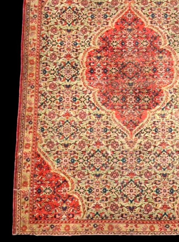 Tapis Khorassan Kain, 116 x 168 cm, laine nouée main, Kadjar, Perse, Iran, fin XVIIIème, musée-photo-4