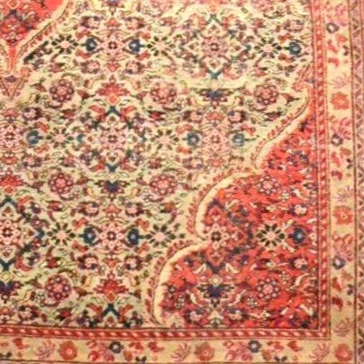 Tapis Khorassan Kain, 116 x 168 cm, laine nouée main, Kadjar, Perse, Iran, fin XVIIIème, musée-photo-6