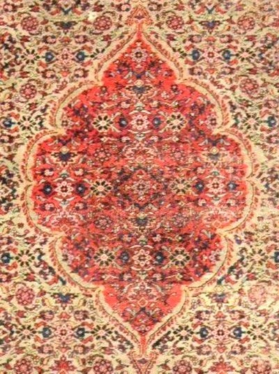 Tapis Khorassan Kain, 116 x 168 cm, laine nouée main, Kadjar, Perse, Iran, fin XVIIIème, musée-photo-7