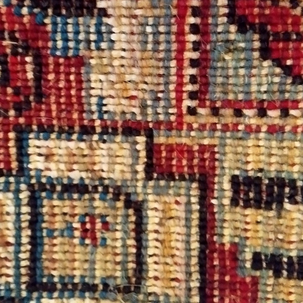Galerie tapis Mechkabad, 87 x 270 cm, laine nouée main en Iran, parfait état-photo-7