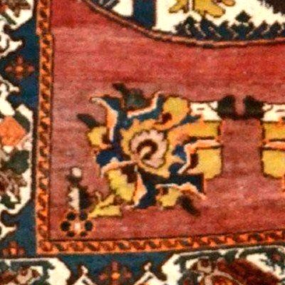 Afshar Peacock Rug, 132 X 198 Cm, Hand-knotted Wool In Iran Circa 1920-1930, Very Good Condition-photo-4