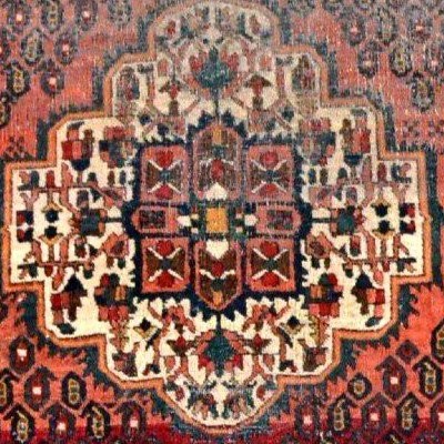 Tapis Afshar, 120 x155 cm, laine nouée main, Deh-shotoran, Iran, fin XIX ème début XXème siècle-photo-5