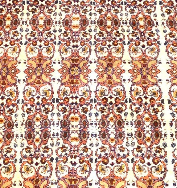 Tapis Marrakech, 255 cm x 355 cm, laine nouée main vers 1980 , grand passage, parfait état-photo-5