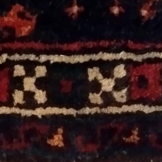 Gashgaïs Rug, 47 X 54 Cm, Wool On Wool, Hand-knotted Before 1950 In Iran-photo-1