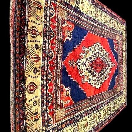 Kutaya Rug, 150 X 225 Cm, Hand-knotted Wool On Wool, Anatolia, Türkiye, Circa 1970-photo-2
