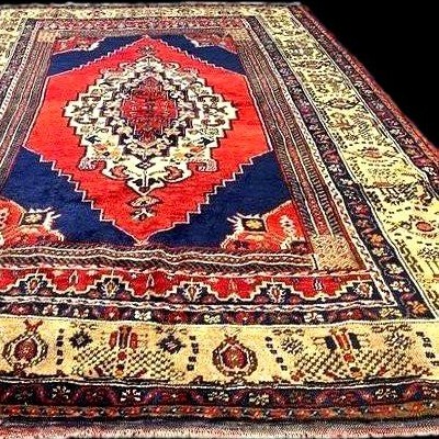 Kutaya Rug, 150 X 225 Cm, Hand-knotted Wool On Wool, Anatolia, Türkiye, Circa 1970-photo-2