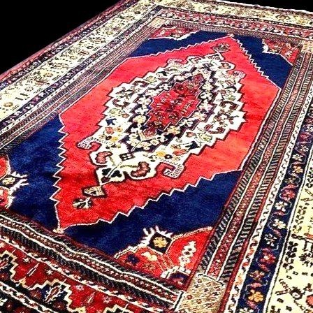 Kutaya Rug, 150 X 225 Cm, Hand-knotted Wool On Wool, Anatolia, Türkiye, Circa 1970-photo-3