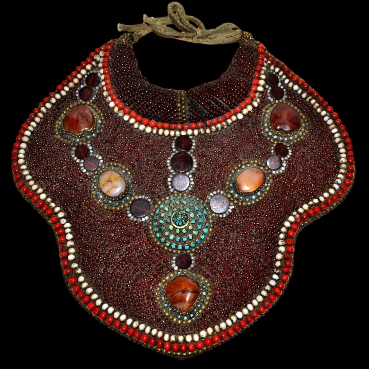 Sheesha ou broderie miroir, 162 x 213 cm, Gujarat, Inde, 1970-photo-8