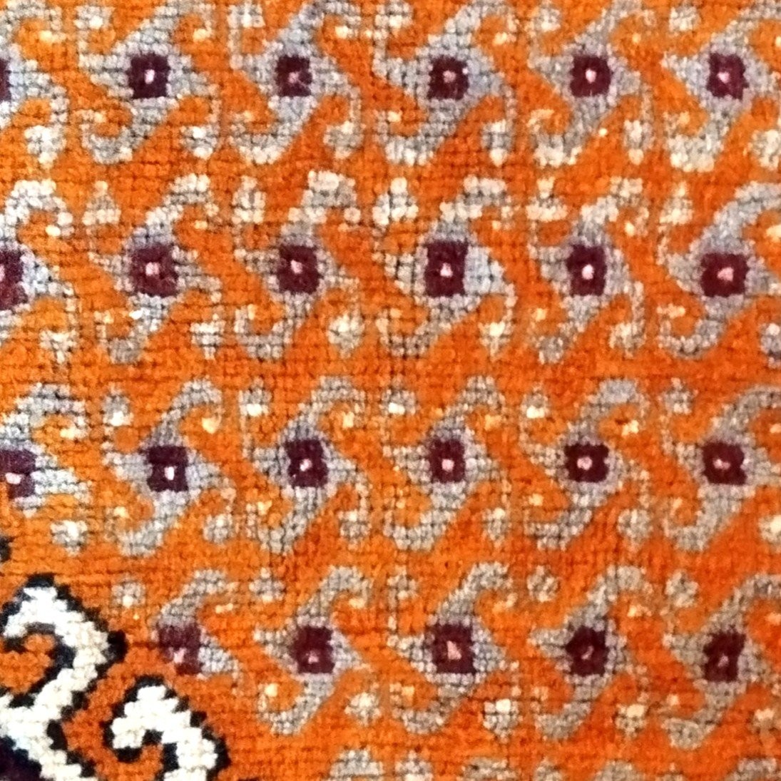 Rabat Rug, 175 X 300 Cm, Hand-knotted Wool/wool, Rabat, Morocco, Circa 1970, Good Condition-photo-1