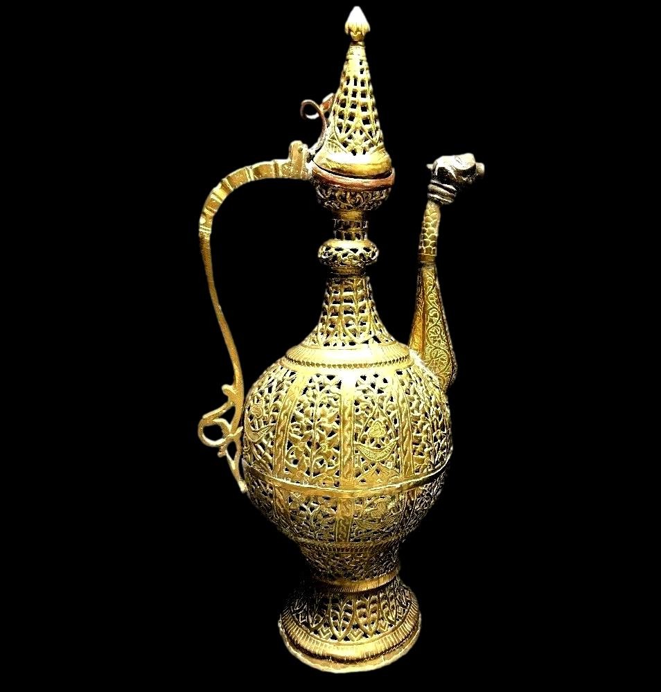 Autel domestique "Mandir", bois, Rajasthan, Inde, 1880 - 1900, très bon état collection-photo-4