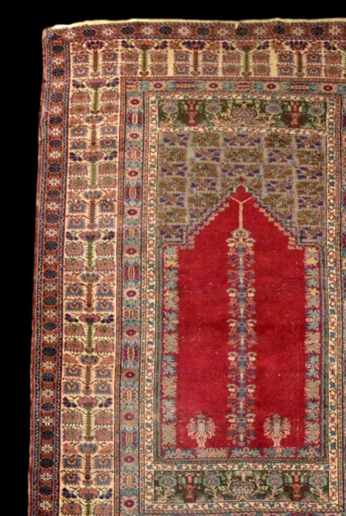 Tapis Koula, 127 x 186 cm, laine nouée main, Anatolie centrale, Turquie vers 1920 - 1930-photo-3