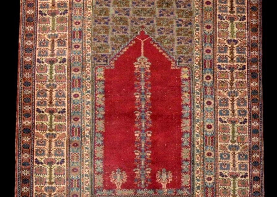 Tapis Koula, 127 x 186 cm, laine nouée main, Anatolie centrale, Turquie vers 1920 - 1930-photo-2