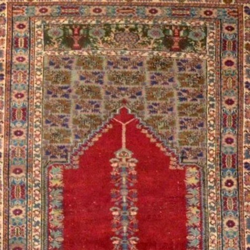 Tapis Koula, 127 x 186 cm, laine nouée main, Anatolie centrale, Turquie vers 1920 - 1930-photo-5