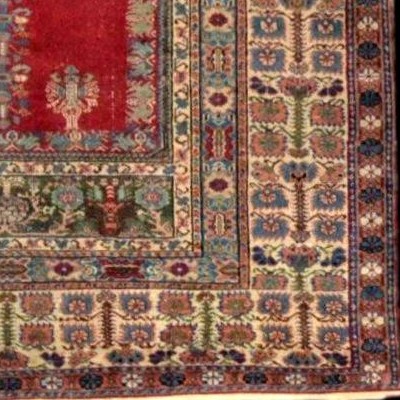 Tapis Koula, 127 x 186 cm, laine nouée main, Anatolie centrale, Turquie vers 1920 - 1930-photo-6