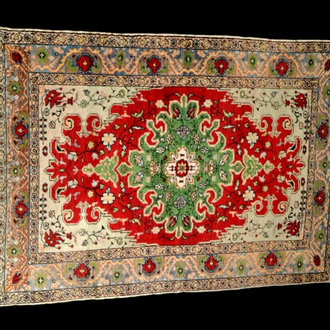 Kazak Rug, Armenia, 143 X 190 Cm, Hand-knotted Wool, Mid-20th Century, Very Good Condition-photo-2