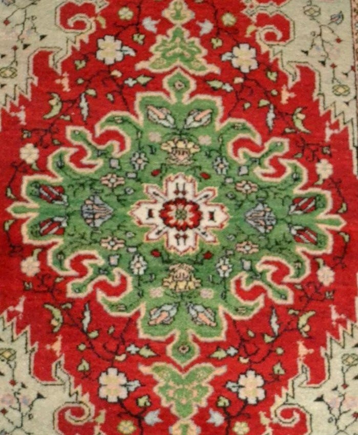 Kazak Rug, Armenia, 143 X 190 Cm, Hand-knotted Wool, Mid-20th Century, Very Good Condition-photo-3