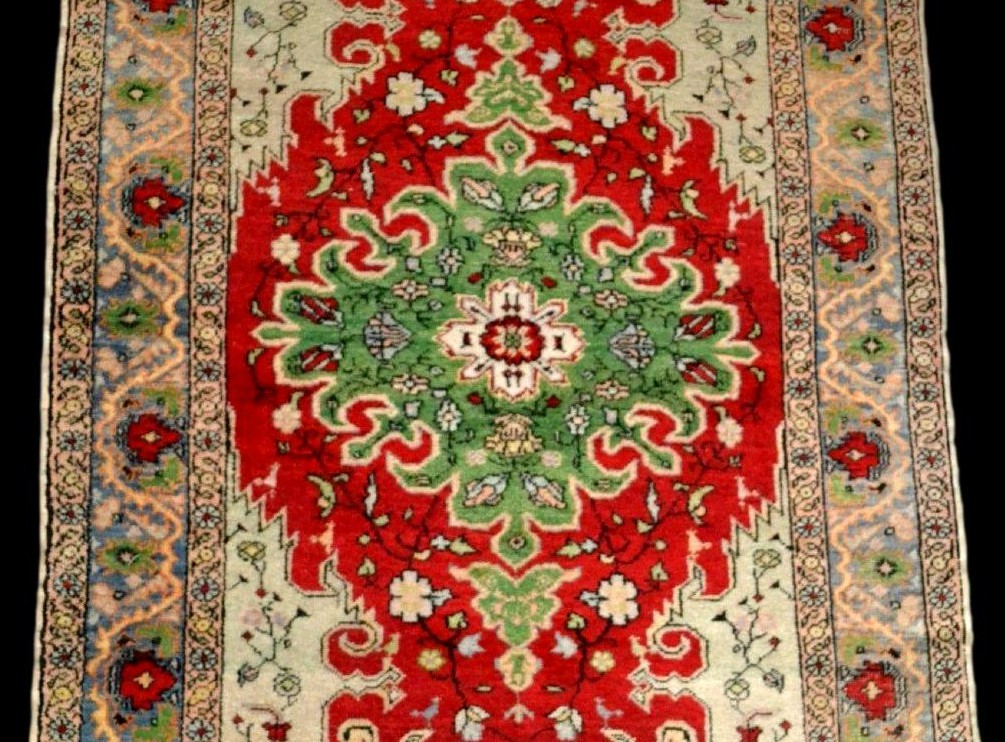 Kazak Rug, Armenia, 143 X 190 Cm, Hand-knotted Wool, Mid-20th Century, Very Good Condition-photo-3