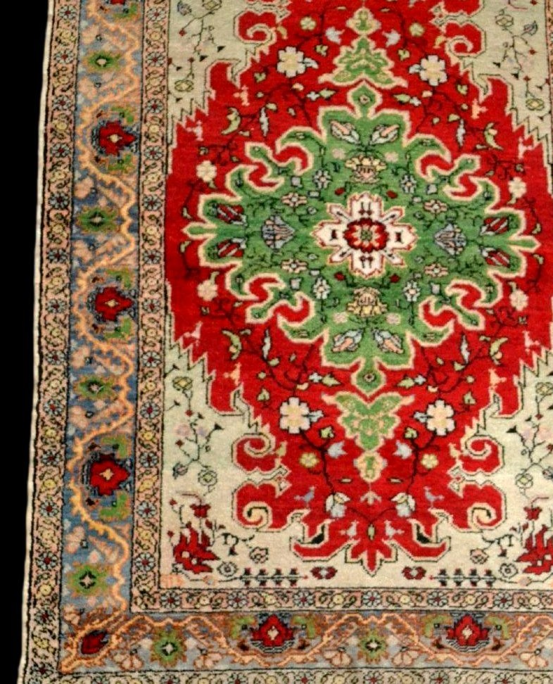 Kazak Rug, Armenia, 143 X 190 Cm, Hand-knotted Wool, Mid-20th Century, Very Good Condition-photo-4